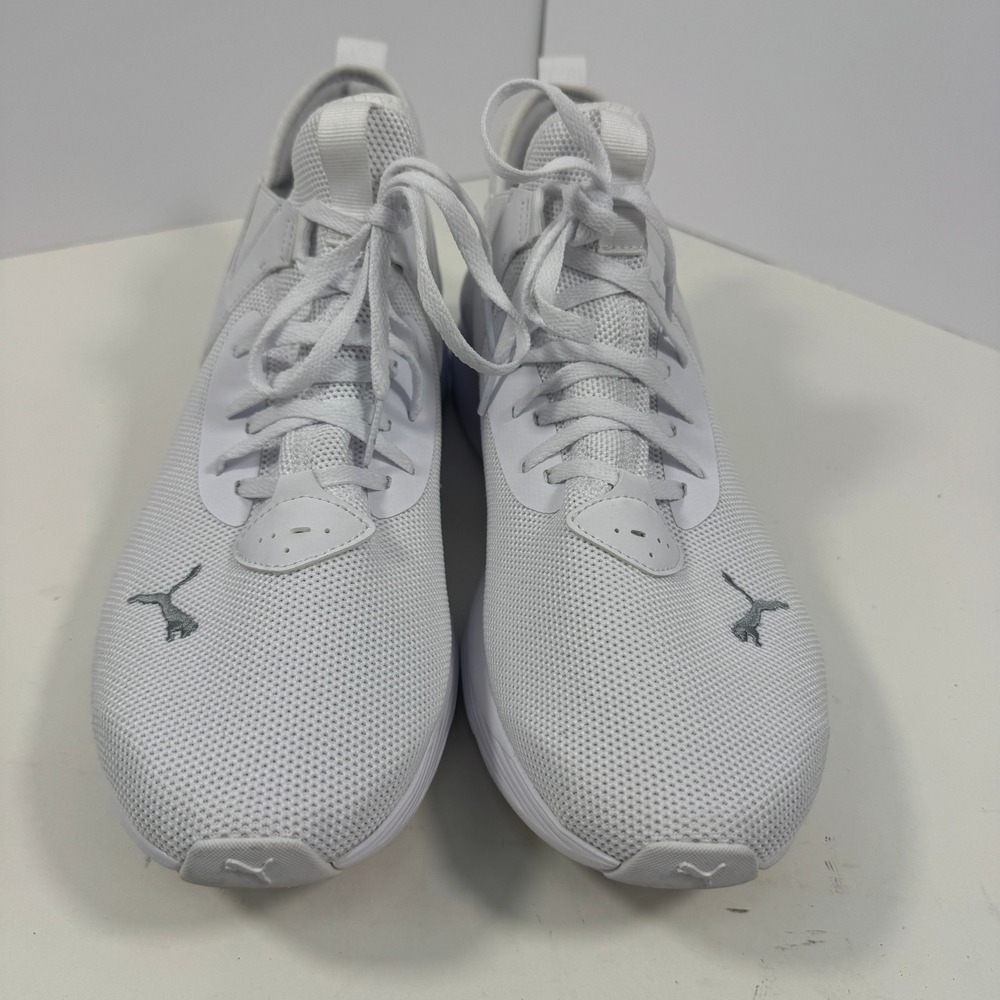 Puma SoftFoam Running Sneakers Men's Size 12‎ White Mesh Athletic Shoes - Picture 5 of 12